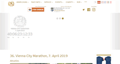 Desktop Screenshot of insider.vienna-marathon.com